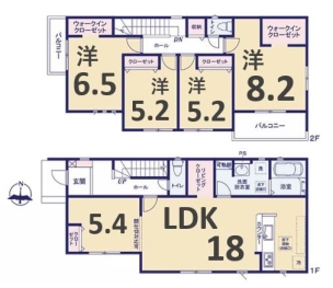 ケイアイ　伊勢崎市下道寺2期　1号棟