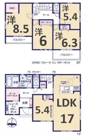 ケイアイ　伊勢崎市下道寺2期　2号棟